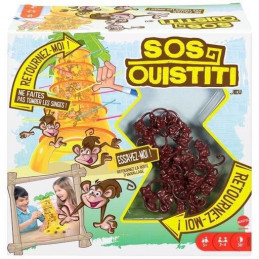 Mattel Games - Sos Ouistiti - Jeu De Société Familles - 5 Ans Et +