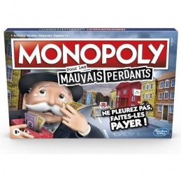 Monopoly - Pour Les Mauvais Perdants - Jeu De Plateau - A Partir De 8 Ans