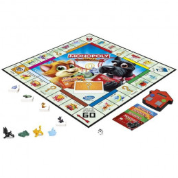 Monopoly - Junior Electronique - Jeu De Societe Pour Enfants - Jeu De Plateau