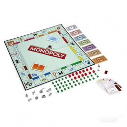 Monopoly - Jeu Pour La Famille Et Les Enfants - 2 A 6 Joueurs - Des 8 Ans - Inclut Des Cartes Choisies Par Le Public V2