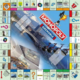 Monopoly Grenoble - Jeu De Societé - Version Française