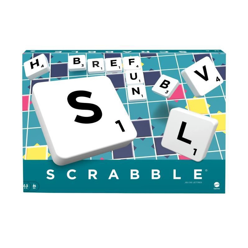 Scrabble Jeu De Société - 2 A 4 Joueurs - 10 Ans Et +