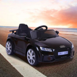 E-Road - Voiture Éléctrique Audi Tt Rs Pour Enfant 12V - Noir
