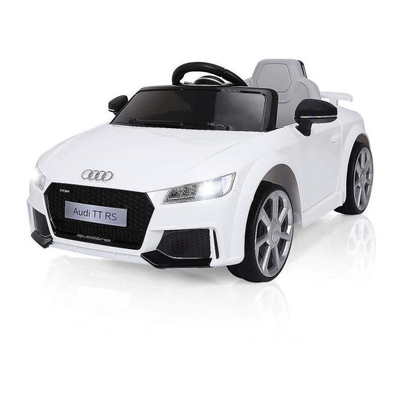 E-Road - Voiture Éléctrique Audi Tt Rs Pour Enfant 12V - Blanche