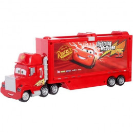 Cars Disney Pixar - Transporteur Mack Rouge, Sons Et Lumieres - Petite Voiture / Camion - Des 3 Ans