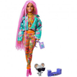 Barbie - Barbie Extra Souris Dj - Poupée Mannequin - Des 3 Ans