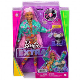 Barbie - Barbie Extra Souris Dj - Poupée Mannequin - Des 3 Ans