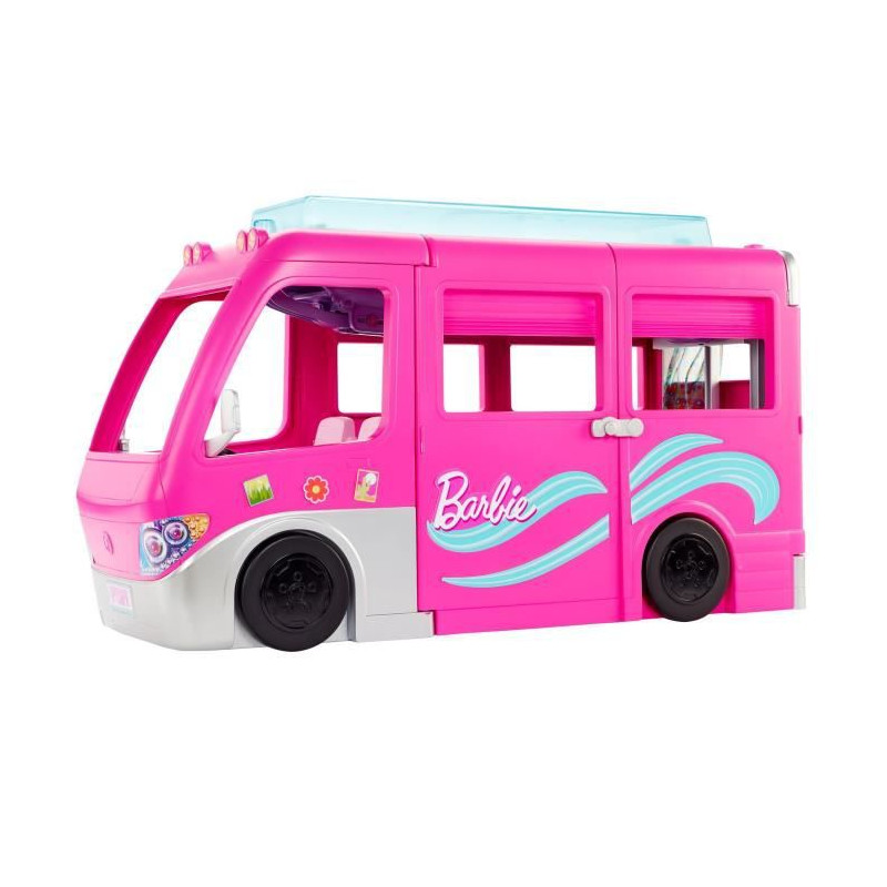 Barbie - Méga Camping-Car De Barbie - Accessoire Poupée