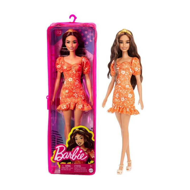 Barbie Fashionista Robe Fleurie - Poupée