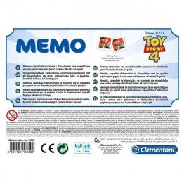 Clementoni - Mémo - Toy Story 4