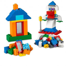 Lego 11008 Classic Briques Et Maisons, Set De Construction, Jeu Éducatif Pour Enfants Des 4 Ans Avec 6 Modeles Faciles