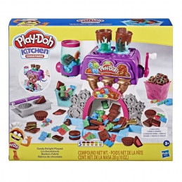 Play-Doh - Kitchen Creations - La Chocolaterie Avec 5 Couleurs De Pâte Play-Doh - Atoxique