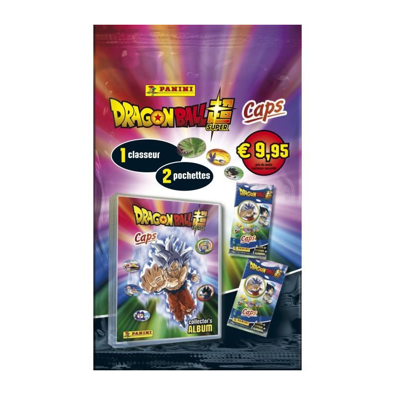 Panini Dragon Ball Super Caps - Pack Pour Démarrer Ta Collection
