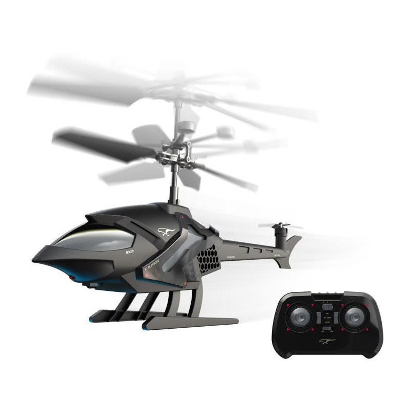 Hélicoptere Télécommandé  - Flybotic - Sky Cheetah - 24Cm Noir 3 Canaux Infrarouge