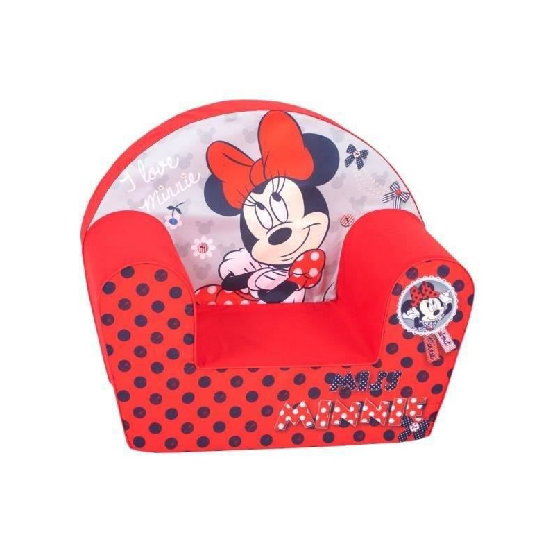 Minnie Fauteuil Club Disney Baby Rouge