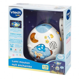 Vtech Baby - Veilleuse Lumi Mouton Nuit Enchantée Bleu