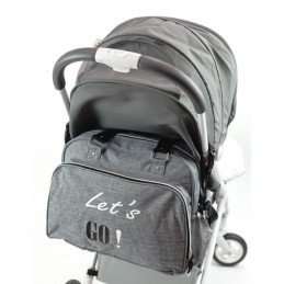 Baby On Board Sac A Langer Simply Lets'Go - Gris