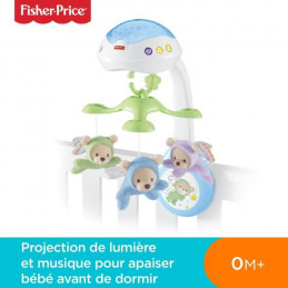 Fisher-Price - Mobile Doux Reves Papillon - Mobile Lit Bébé  - 0 Ans Et +