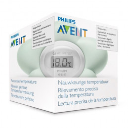 Philips Avent Sch480/00 Thermometre Numérique Bain Vert