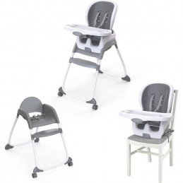 Ingenuity Chaise Haute Bébé Smartclean™ Trio 3-En-1 High Chair™ - Slate™