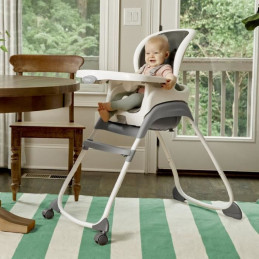 Ingenuity Chaise Haute Bébé Smartclean™ Trio 3-En-1 High Chair™ - Slate™