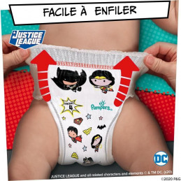 Pampers Couches-Culottes Baby-Dry Pants Taille 6 - 22 Culottes