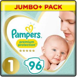Pampers Premium Protection Taille 1 - 96 Couches