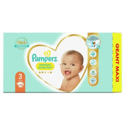 Pampers Premium Protection Taille 3 - 96 Couches