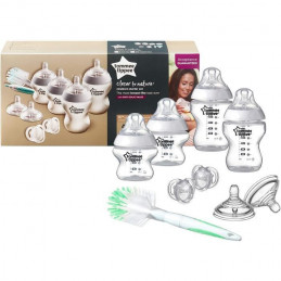 Tommee Tippee Biberon Kit Naissance Closer To Nature, Transparent