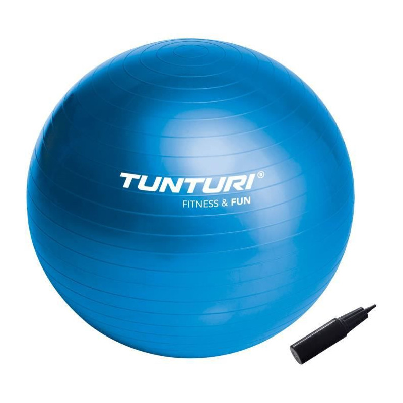 Tunturi Gym Ball Ballon De Gym 75Cm Bleu