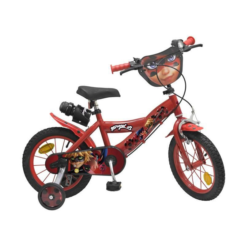 Pik&Roll - Vélo Pour Enfant Miraculous - 14 - Rouge