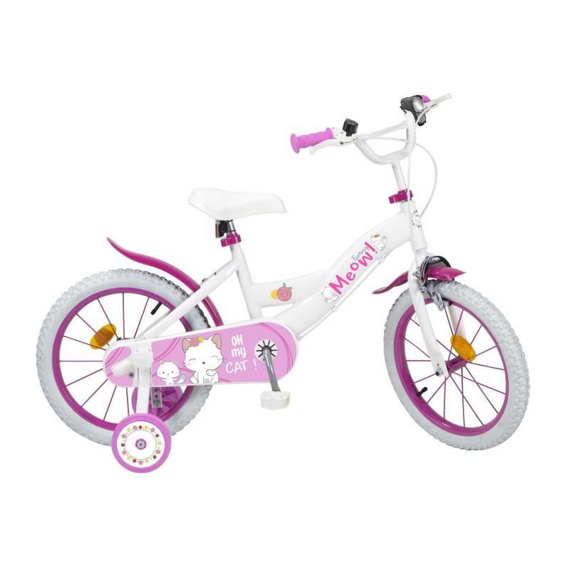 Pik&Roll - Vélo Pour Enfant Ice Pink - 16 - Blanc/Rose