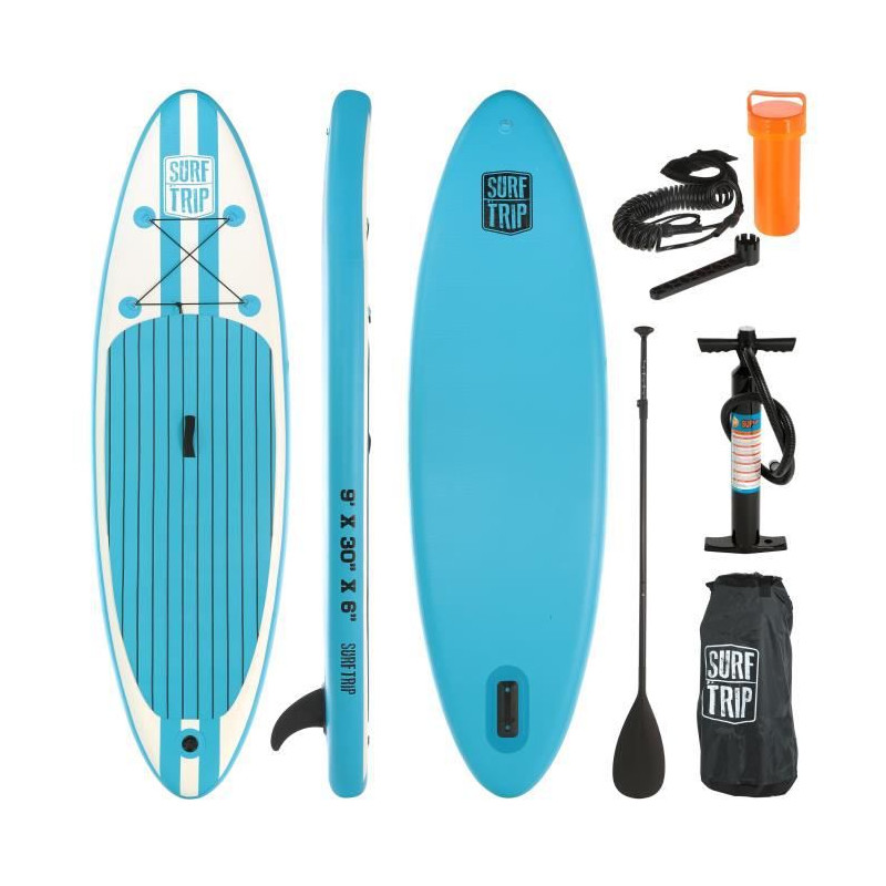 Surf Trip - Pack Paddle Gonflable - 275X76X15Cm - 9