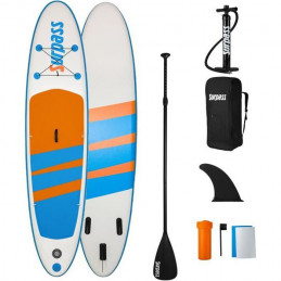 Surpass - Kit Paddle Gonflable Sea Rider - 320X76X15Cm - 115Kg Max