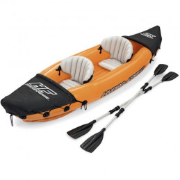 Bestway Kayak Gonflable Hydro-Force - Lite-Rapid - 321 X 88 X 42 Cm + 2 Pagaies Et Une Pompe