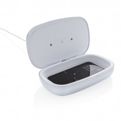 Boîte de stérilisation UV-C avec chargeur sans fil 5W Rena