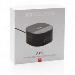 Chargeur à induction 5W avec horloge numérique Aria
