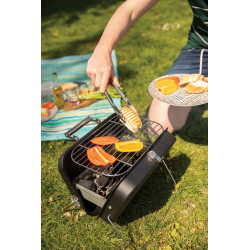 Barbecue portable format valise