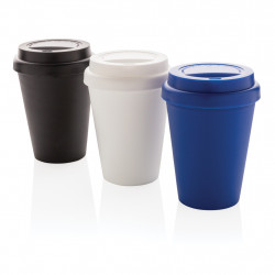 Mug en PP recyclable à double paroi 300ml