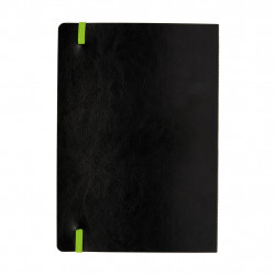 Carnet de notes A5 avec couverture souple et bord coloré