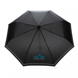 Mini parapluie 20.5 rPET 190T réfléchissant Impact AWARE™